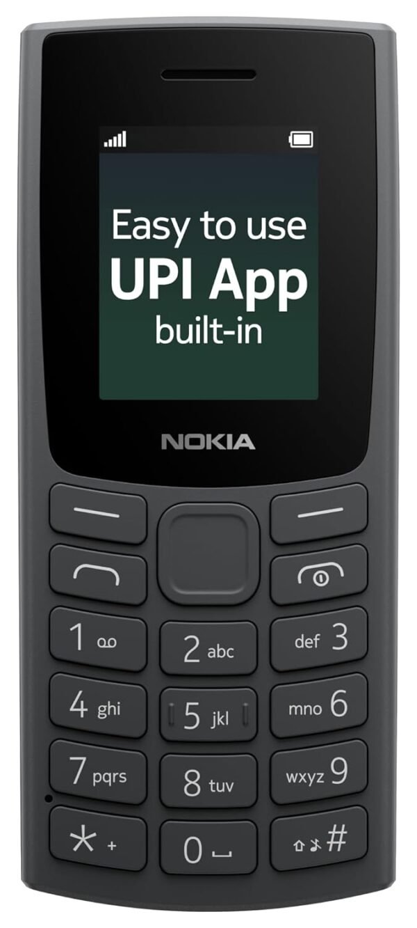 61FX8qveBNL._SL1500_ Nokia All-New 105 Dual Sim Keypad Phone