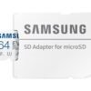 Samsung EVO Plus 64GB microSDXC UHS-I U1 130MB/s Full HD & 4K UHD Memory Card with Adapter