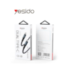 Artboard 1hkh Yesido CA96 3A 60W USB-C / Type-C to USB-C / Type-C Fast Charging Cable, Length: 1.2m