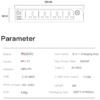 MC21 Yesido 8 in 1 Safe protection 3.5A high-power output Fast charging USB port 2M Length Charging Hub