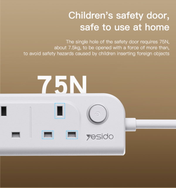 MC21 Yesido 8 in 1 Safe protection 3.5A high-power output Fast charging USB port 2M Length Charging Hub