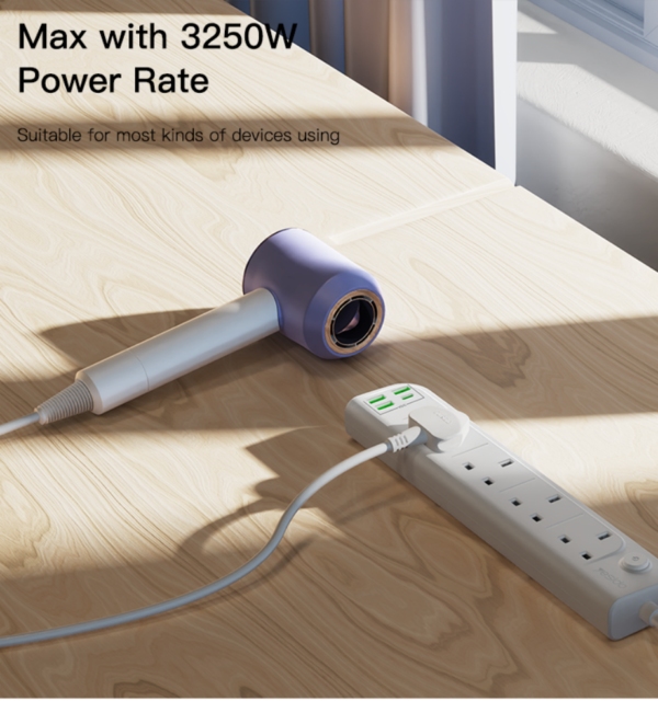 MC21 Yesido 8 in 1 Safe protection 3.5A high-power output Fast charging USB port 2M Length Charging Hub