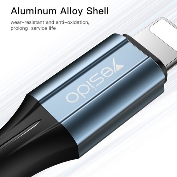 IP8G2790_3 Yesido CA96 3A 60W USB-C / Type-C to USB-C / Type-C Fast Charging Cable, Length: 1.2m