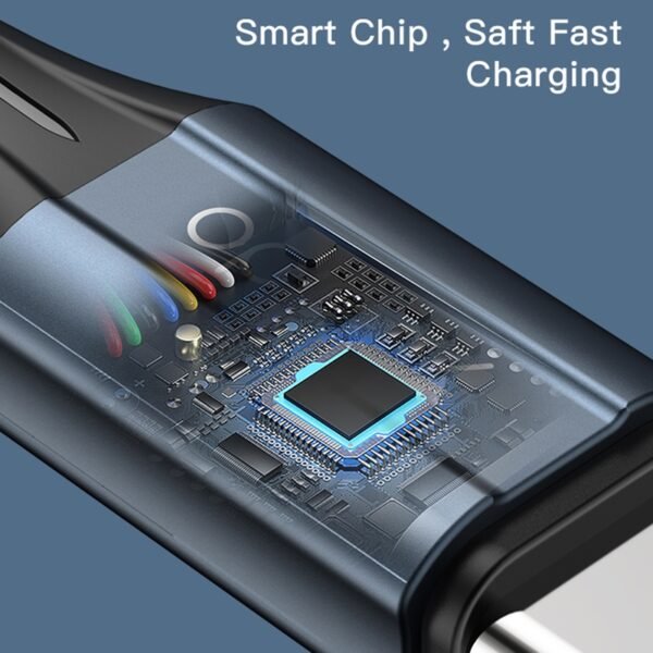 IP8G2790_5 Yesido CA96 3A 60W USB-C / Type-C to USB-C / Type-C Fast Charging Cable, Length: 1.2m