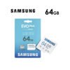 Samsung EVO Plus 64GB microSDXC UHS-I U1 130MB/s Full HD & 4K UHD Memory Card with Adapter