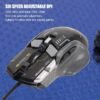 818wm29amEL._AC_SX679_ WIRED GAMING MOUSE 10 BUTTON MACRO PROGRAMMABLE 13 RGB LIGHTING MODES 6 SPEED 12800DPI WIRED RGB GAMING MOUSE